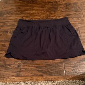 zuda Black Athletic Skirt